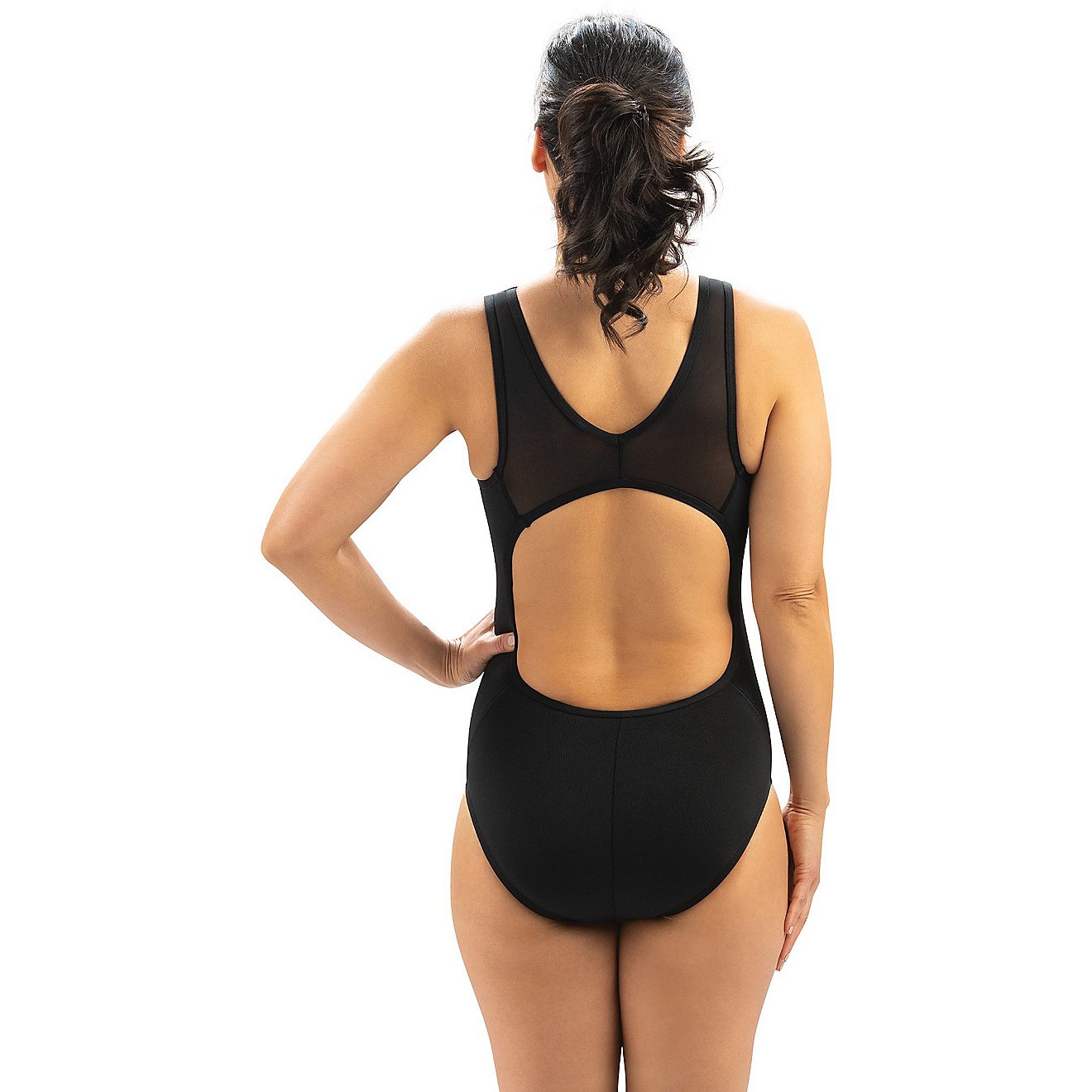 Dolfin Women's Aquascape V-2 Back 1-Piece Swimsuit                                                                               - view number 2