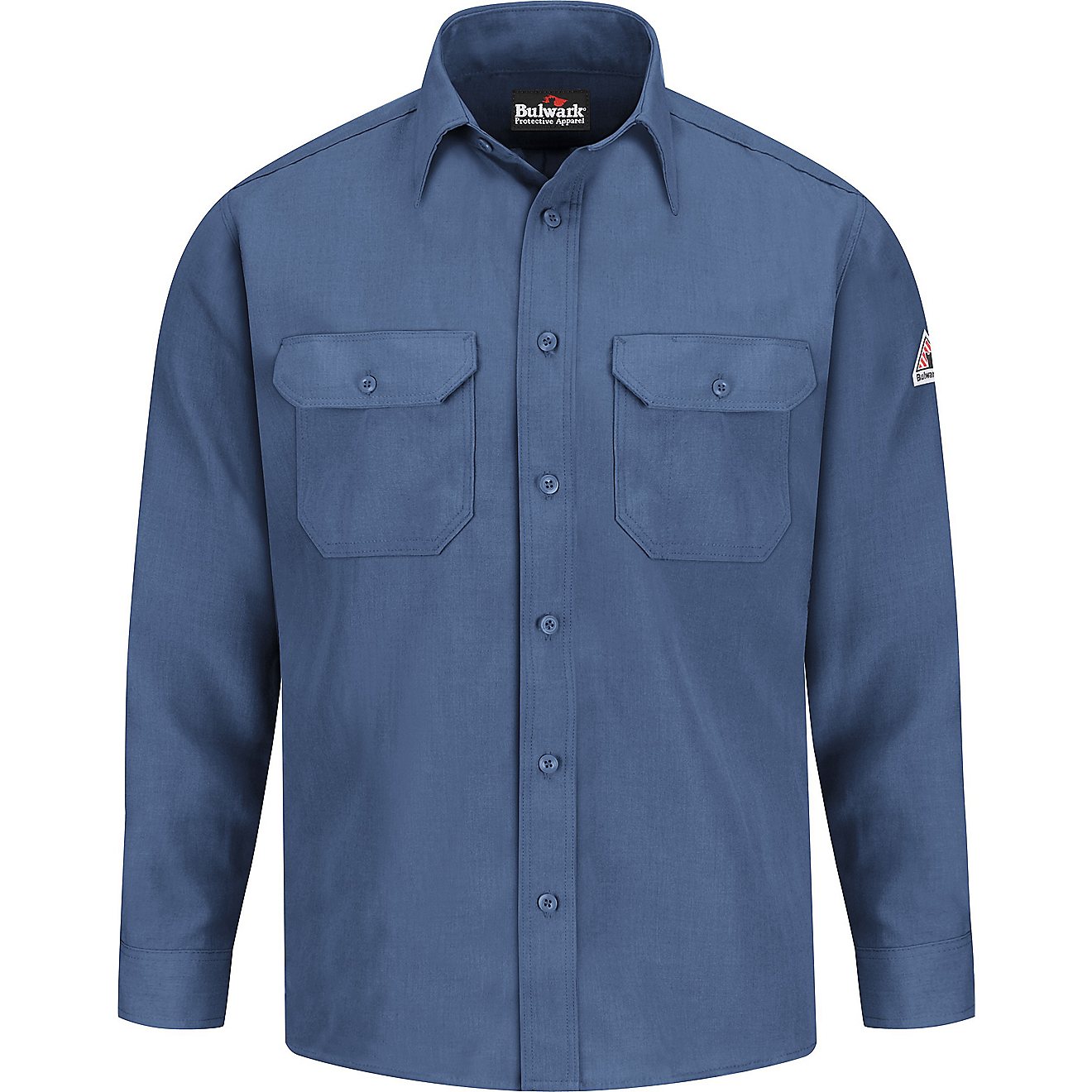 Bulwark Men's Lightweight Nomex FR Uniform Shirt                                                                                 - view number 1
