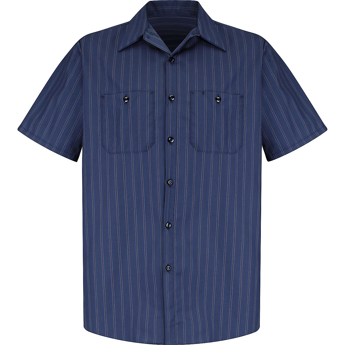Red Kap Men's Industrial Stripe Work Shirt                                                                                       - view number 2