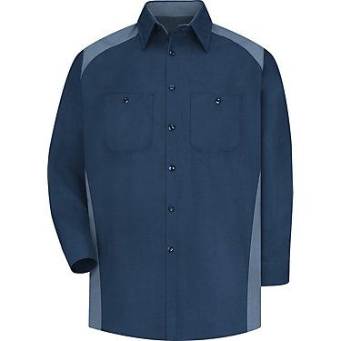 Red Kap Men's Motorsports Long Sleeve Shirt