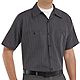 Red Kap Men's Industrial Stripe Work Shirt                                                                                       - view number 1 image