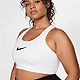 Nike Women's Swoosh Plus Size Medium-Support Sports Bra                                                                          - view number 3 image