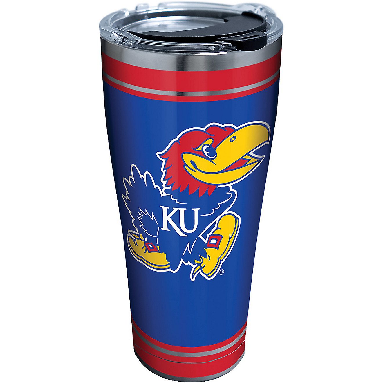 Tervis University of Kansas 30 oz Campus Stainless-Steel Tumbler                                                                 - view number 1