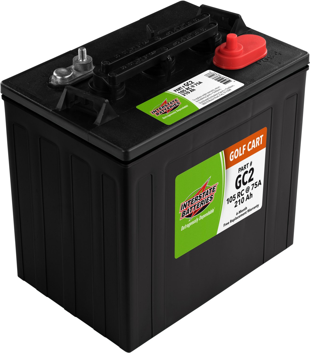 Interstate Batteries Golf Car Battery | Academy