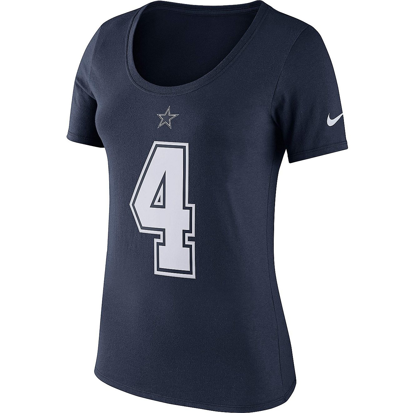 Nike Women's Dallas Cowboys Dak Prescott 4 Player Pride 2 T-shirt                                                                - view number 1