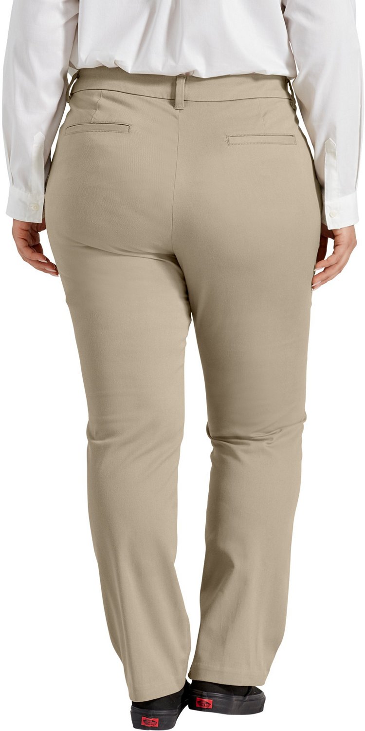 Dickies Women's Plus Size Perfect Shape Boot Cut Twill Pants | Academy
