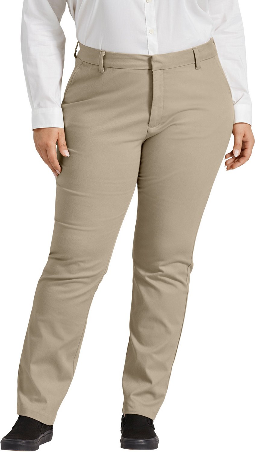 Dickies Women's Plus Size Perfect Shape Boot Cut Twill Pants | Academy
