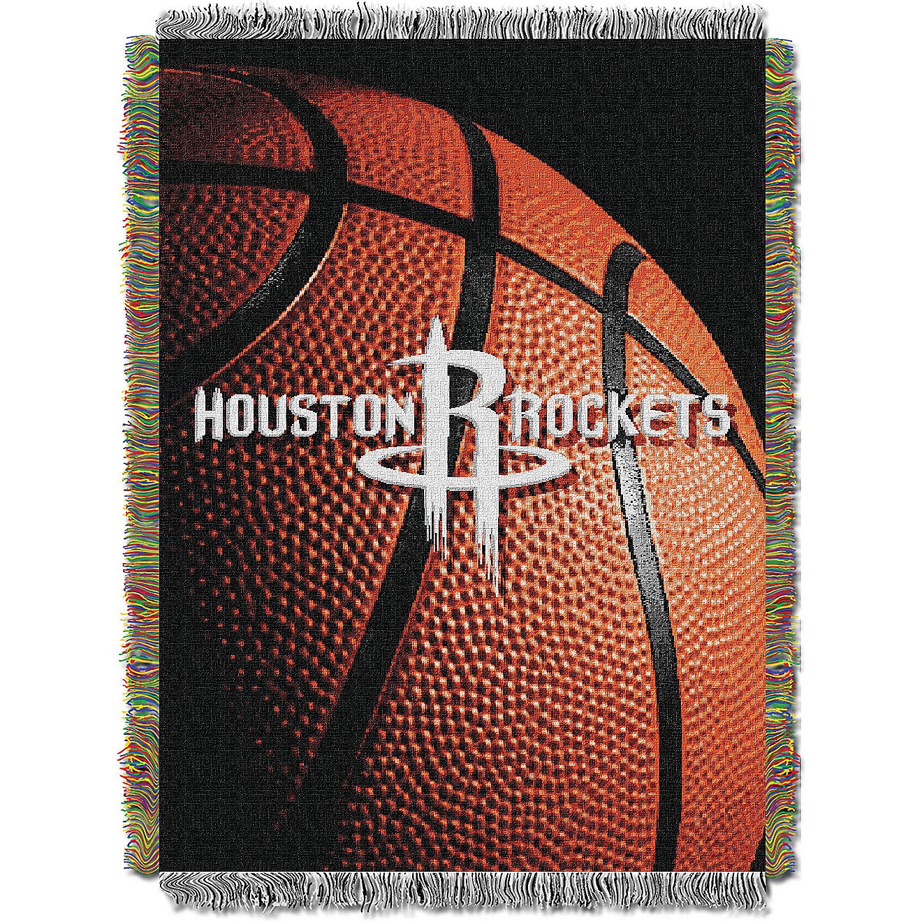 The Northwest Company Houston Rockets Photo Real Tapestry Throw Blanket                                                          - view number 1