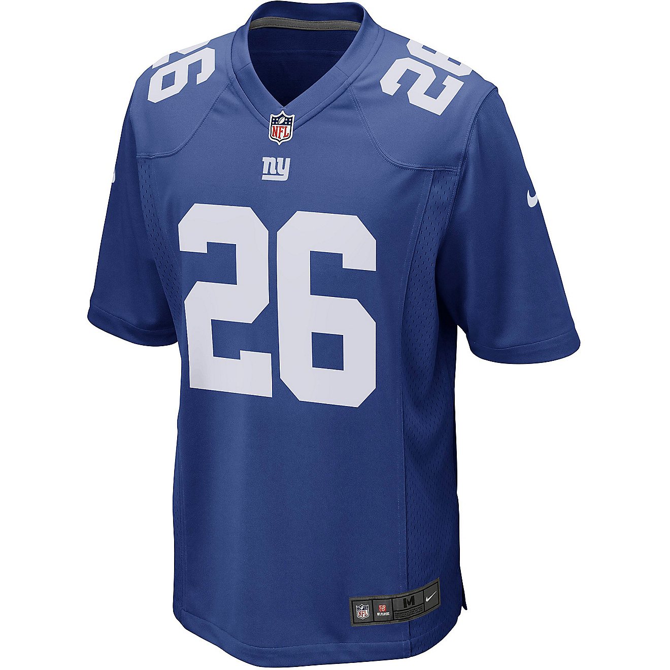 Nike Men's New York Giants Saquon Barkley 26 Game Jersey                                                                         - view number 2