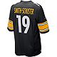 Nike Men's Pittsburgh Steelers JuJu Smith-Schuster 19 Game Jersey                                                                - view number 1 image