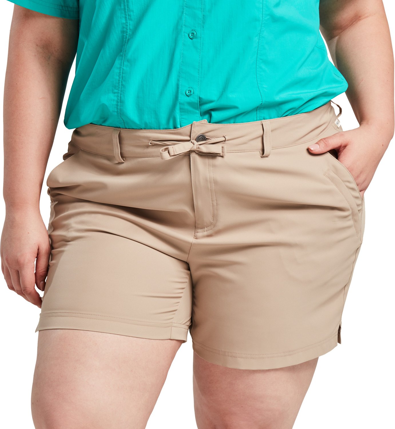 Magellan Outdoors Women's Falcon Lake Shorty Plus Size Fishing Shorts