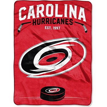 The Northwest Company Carolina Hurricanes Inspired Raschel Throw Blanket