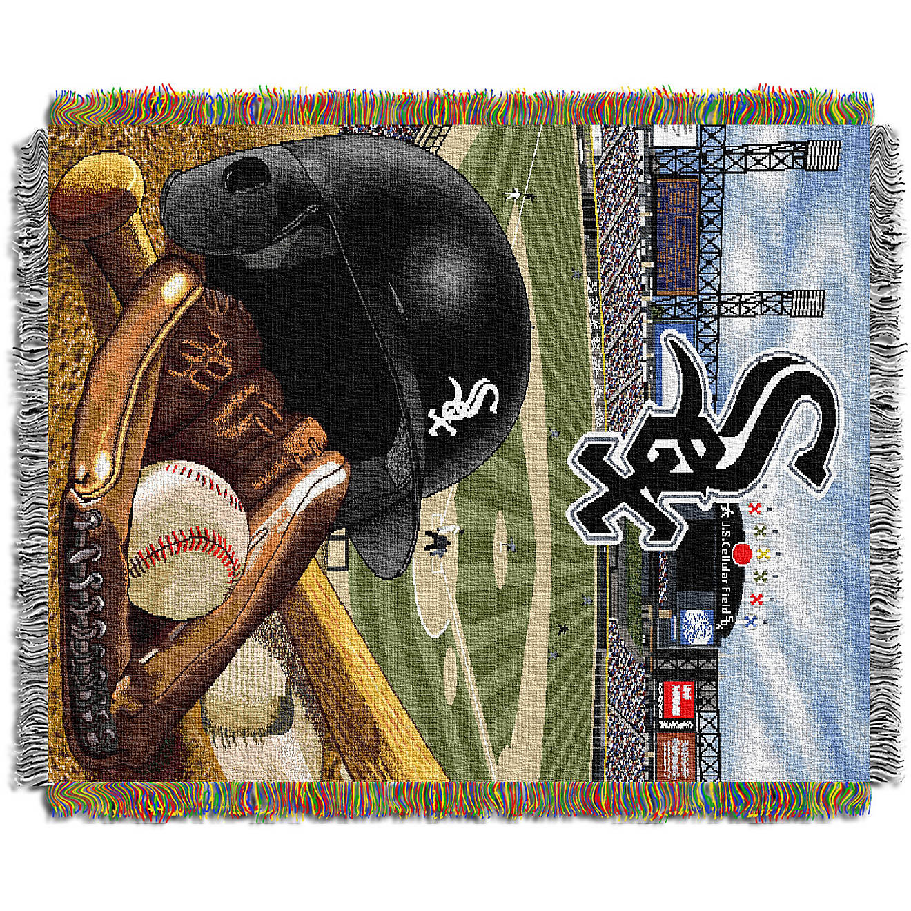 The Northwest Company Chicago White Sox Homefield Advantage Tapestry Throw                                                       - view number 1
