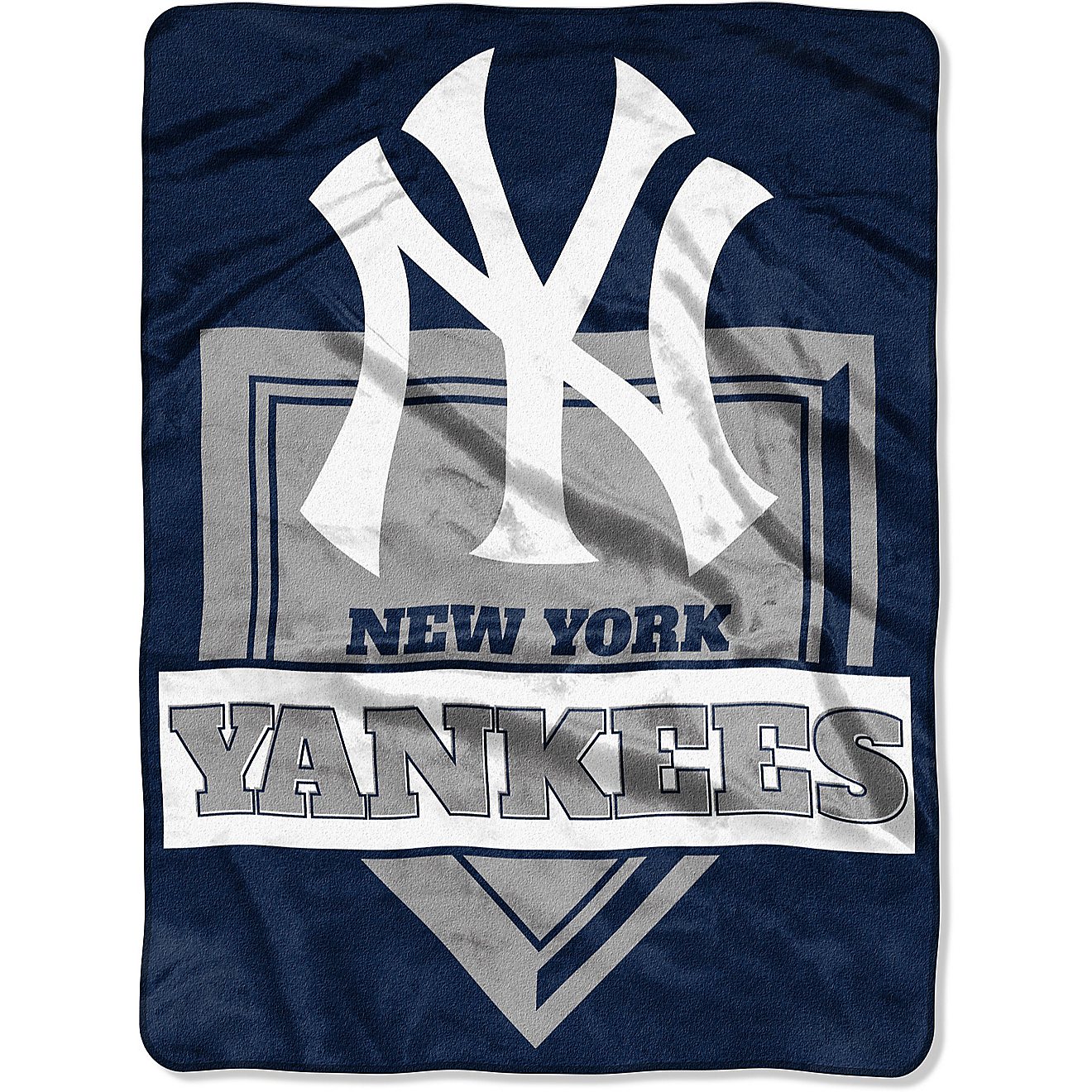 The Northwest Company New York Yankees Home Plate Raschel Throw                                                                  - view number 1