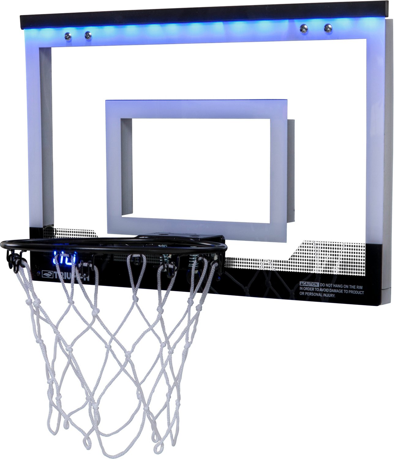 Triumph OvertheDoor 18 in LED Mini Basketball Hoop Academy