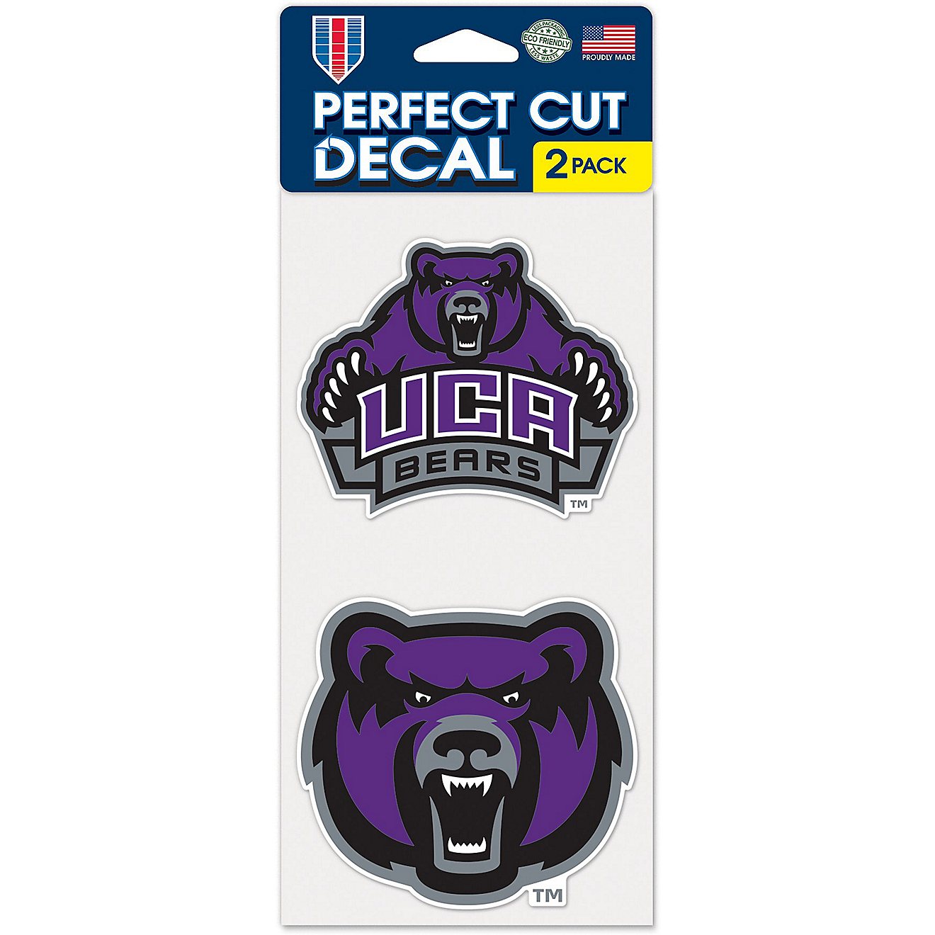 WinCraft University of Central Arkansas 4 in x 4 in Decals 2-Pack                                                                - view number 1