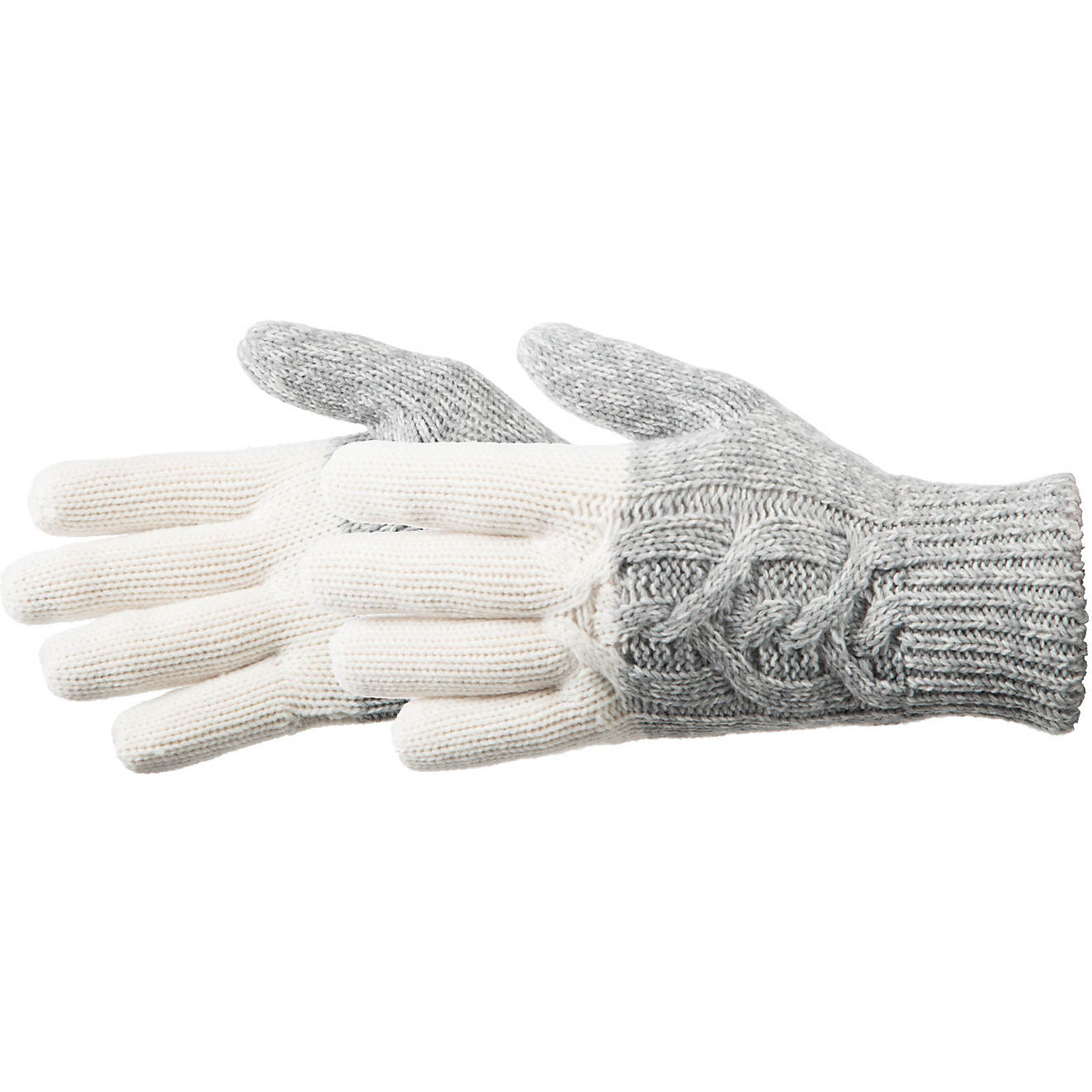 Manzella Women's Colorblocked Cable Knit Gloves                                                                                  - view number 1