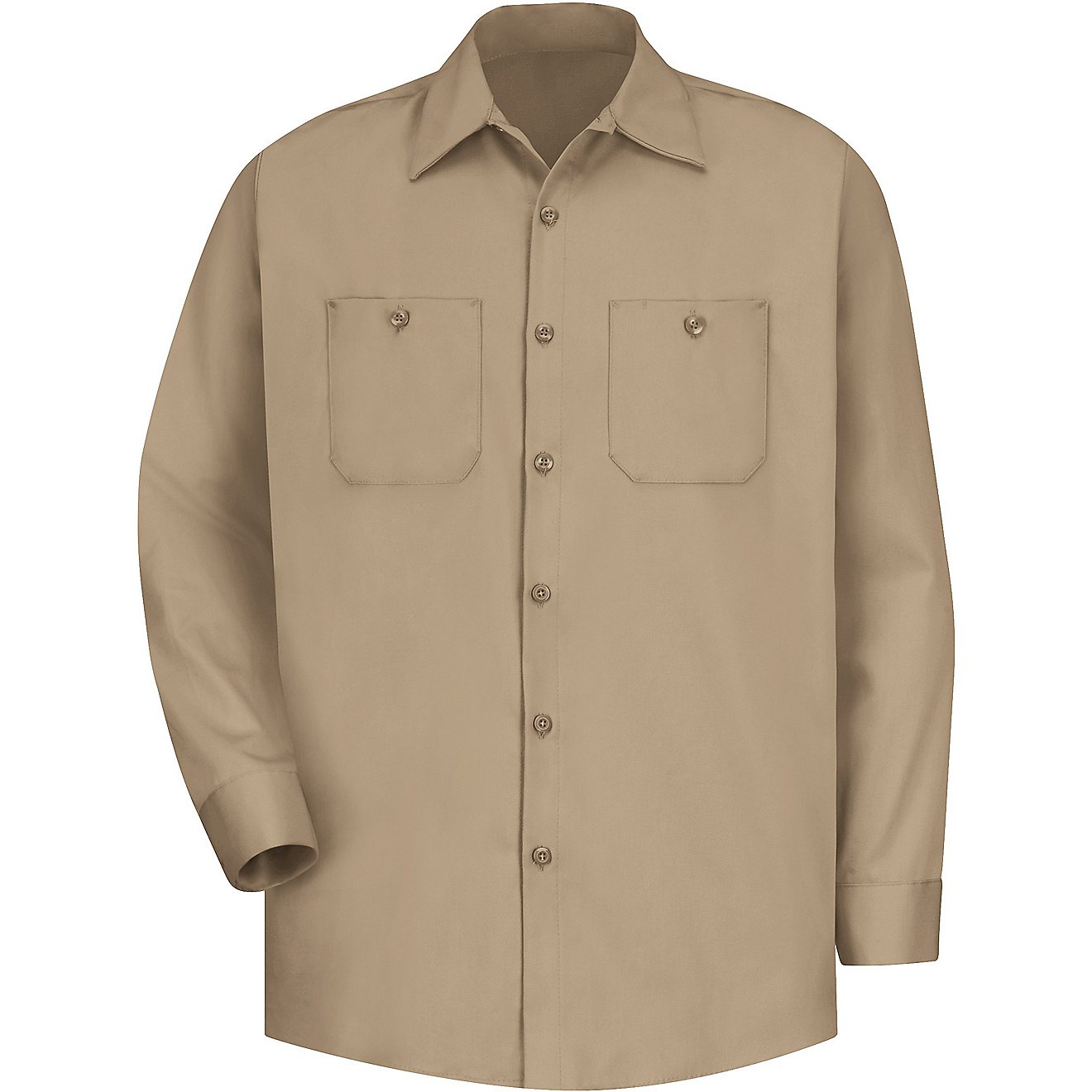 Red Kap Men's Wrinkle-Resistant Cotton Work Shirt                                                                                - view number 1