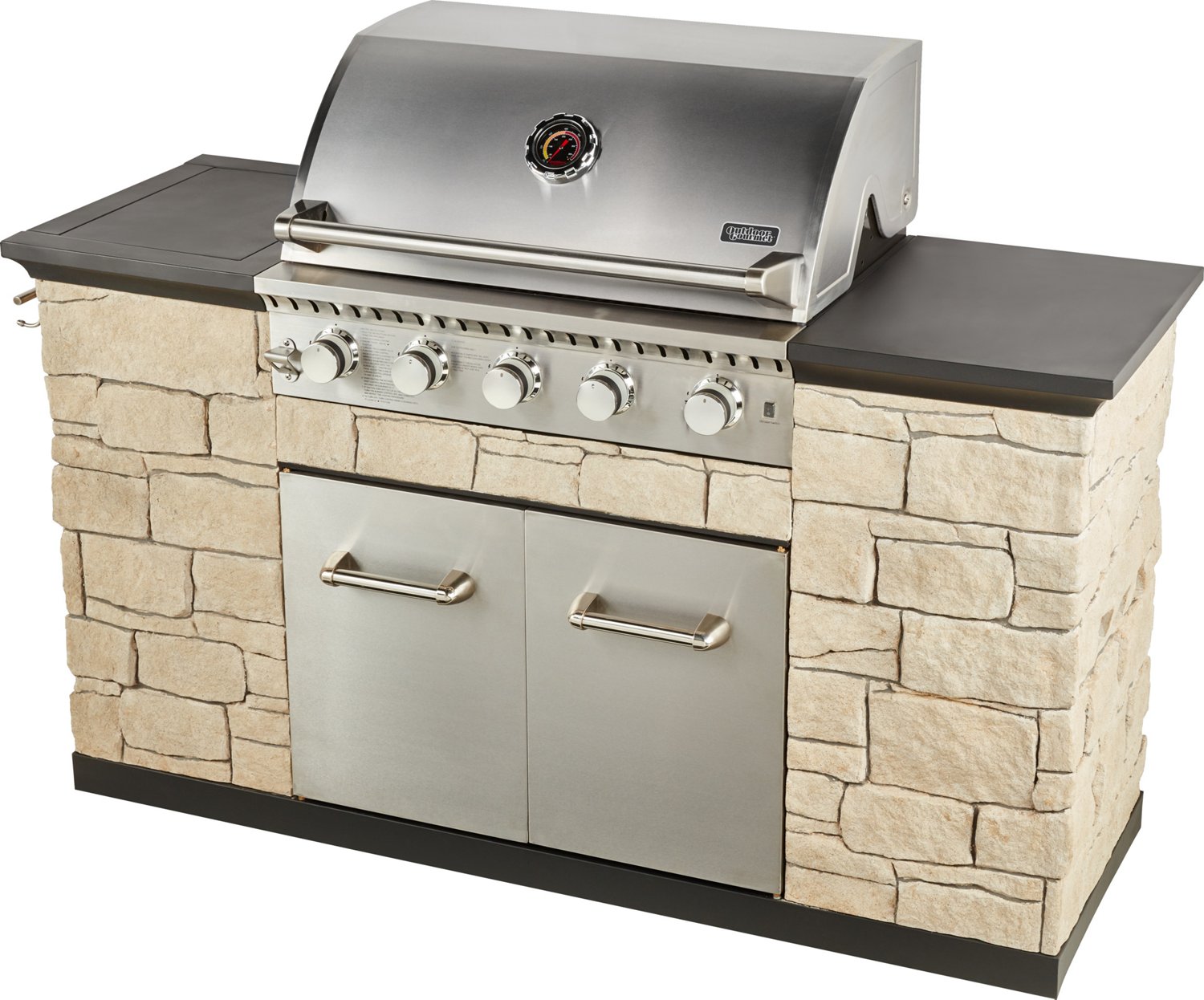 Outdoor Gourmet 5-Burner Rock Island Grill | Academy