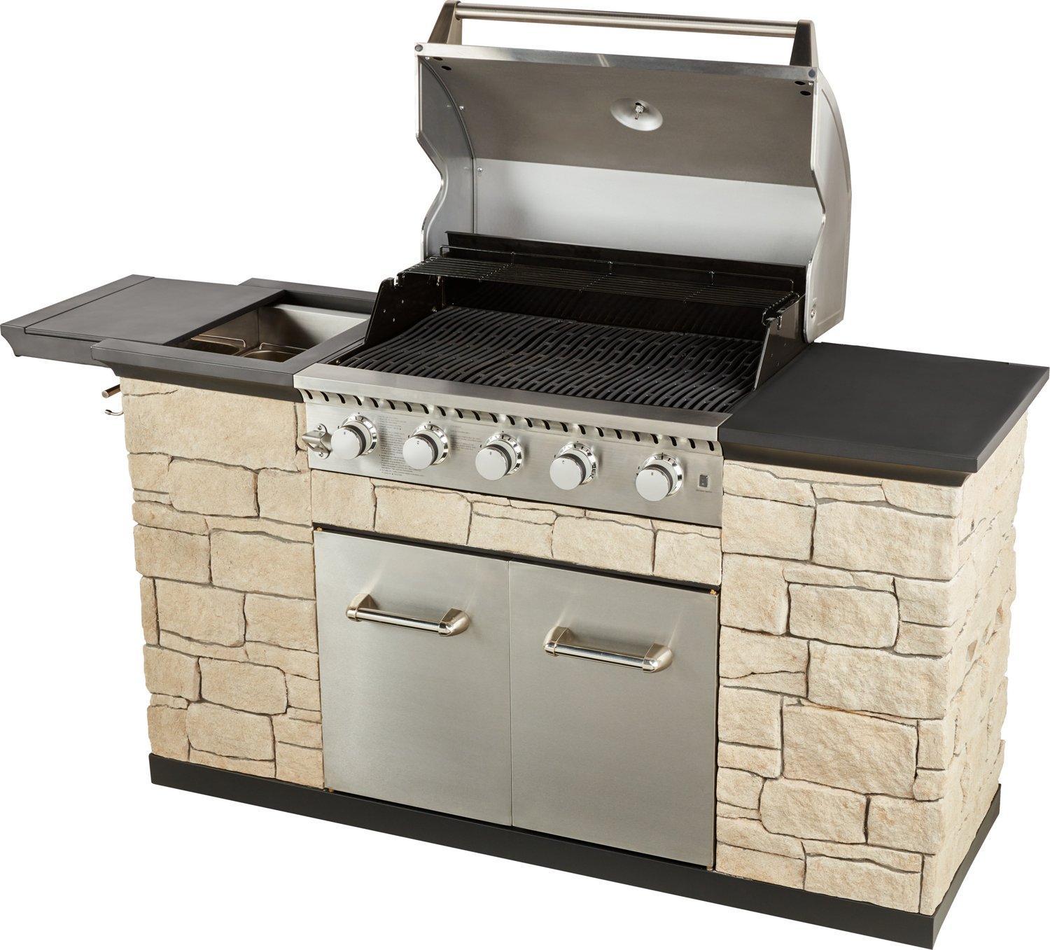 Outdoor Gourmet 5Burner Rock Island Grill Academy