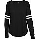 Soffe Women's Plus Size Curves Fan Crew Jersey                                                                                   - view number 1 image