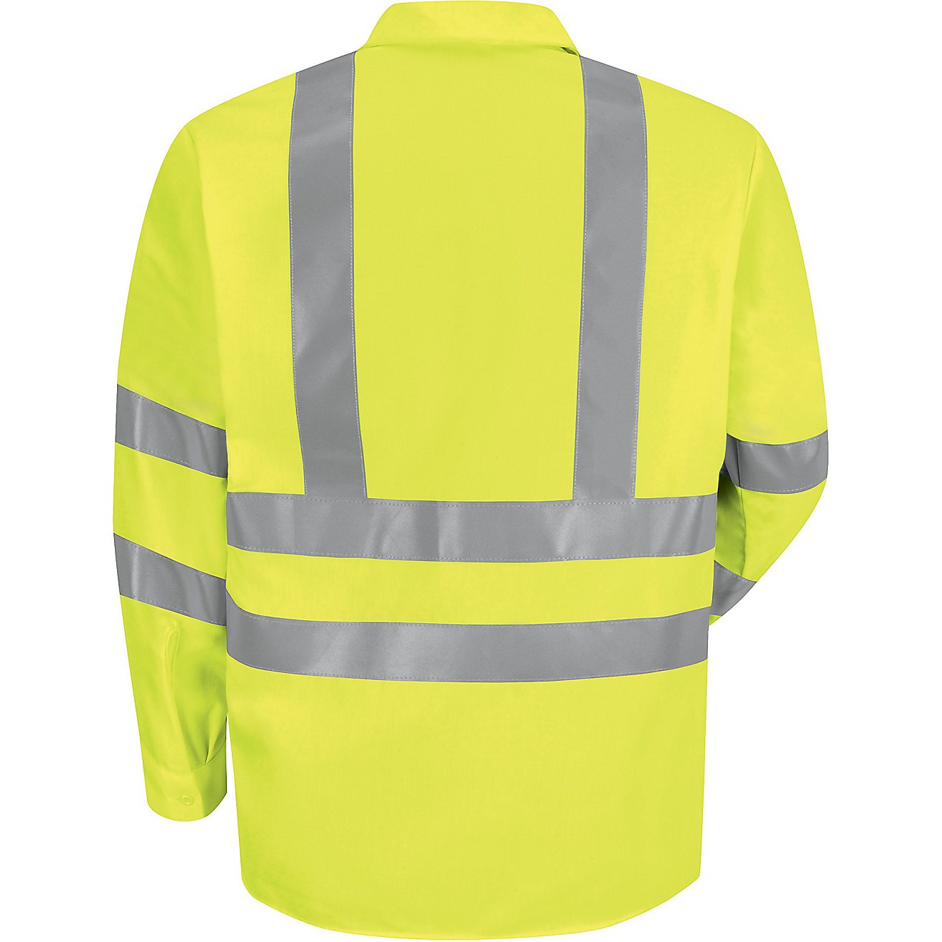 Red Kap Men's Hi-Visibility Type R Class 3 Work Shirt                                                                            - view number 2