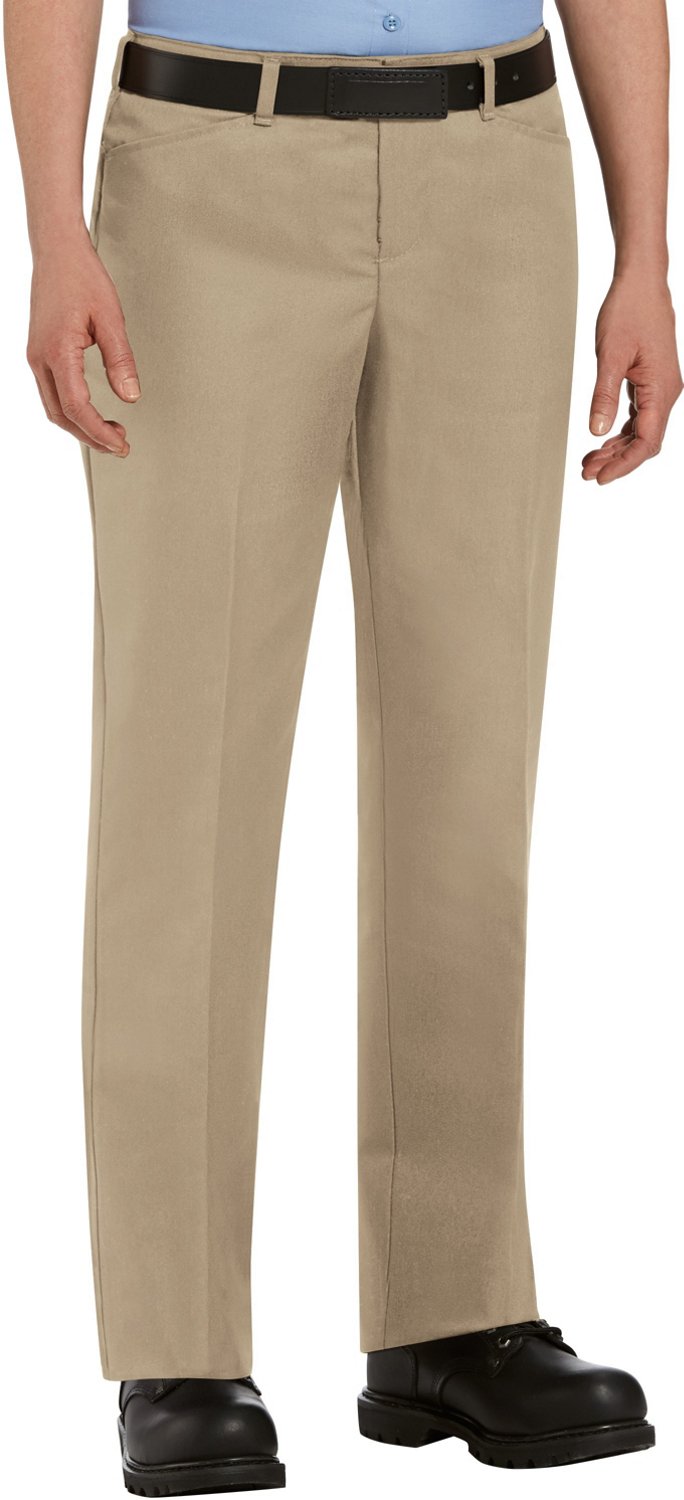 red kap slim fit work pants