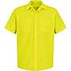 Red Kap Men's Enhanced Visibility Short Sleeve Work Shirt                                                                        - view number 1 image