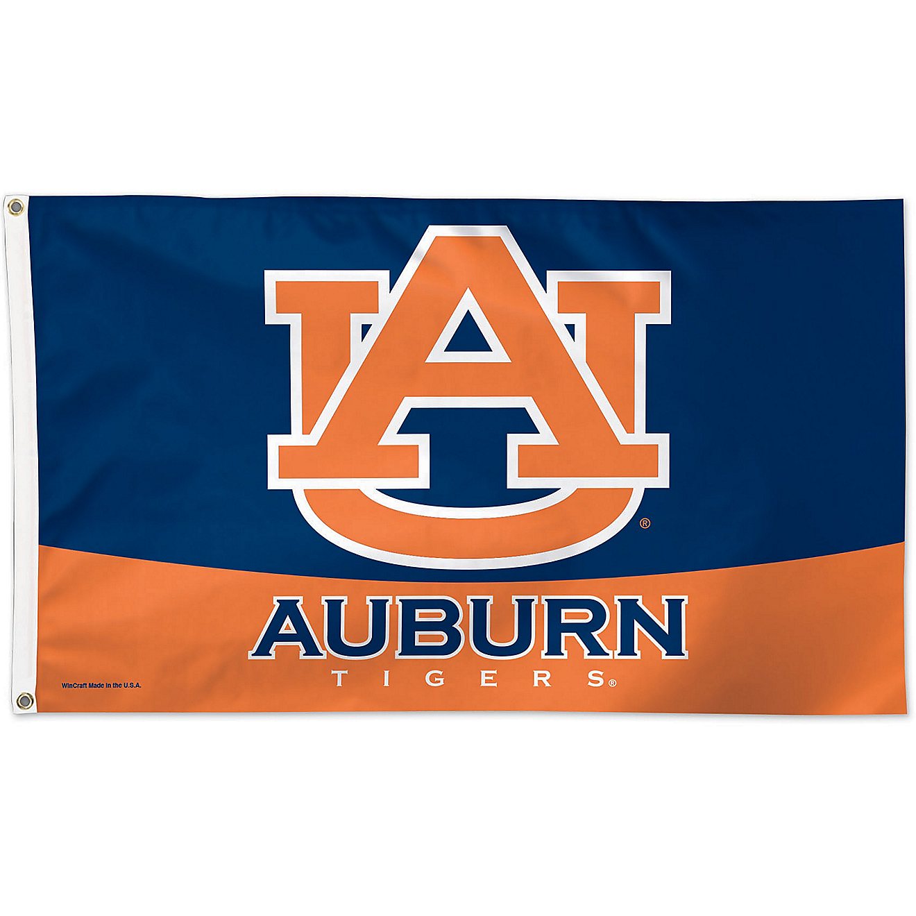 WinCraft Auburn University 3 ft x 5 ft Deluxe Flag                                                                               - view number 1