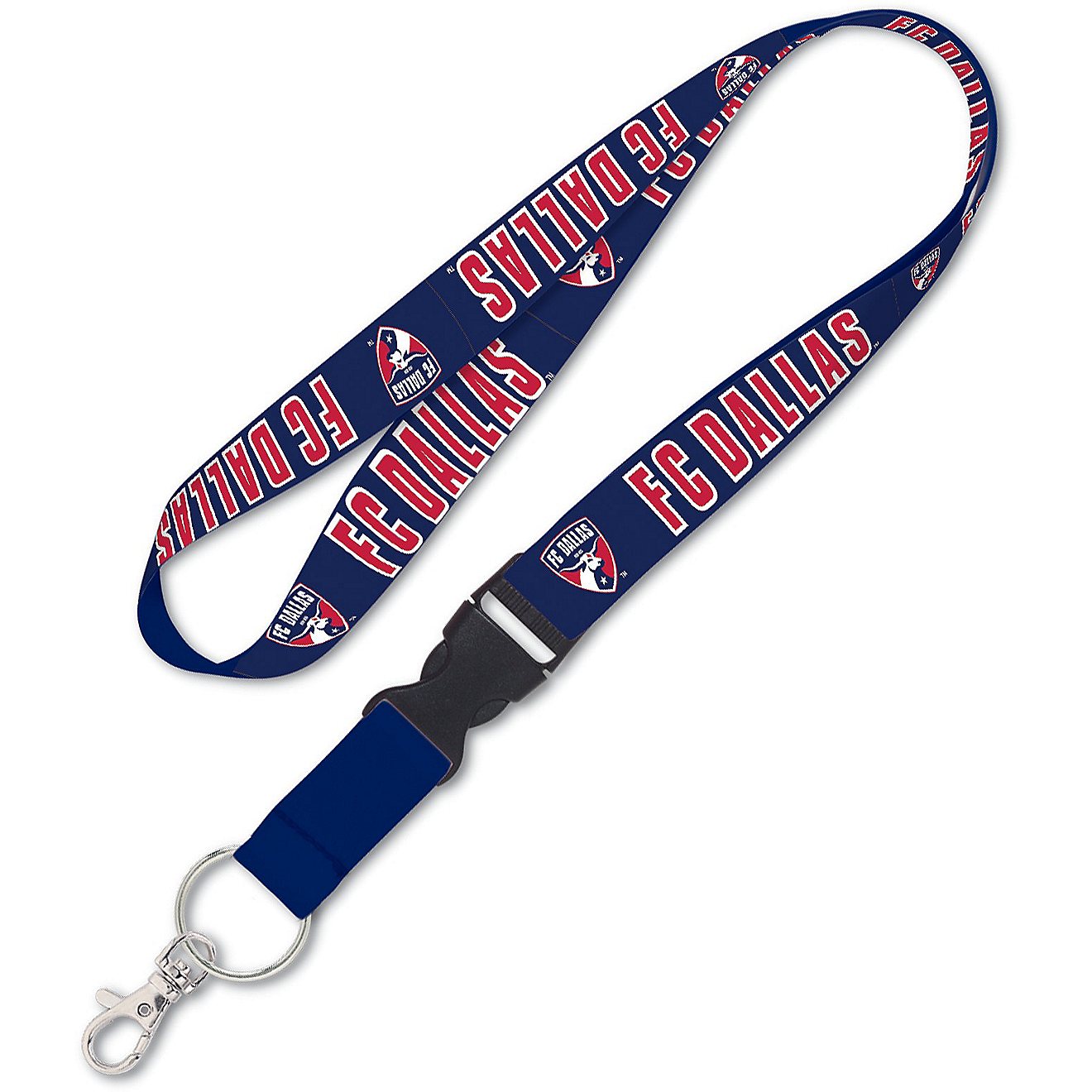 WinCraft FC Dallas Lanyard with Detachable Buckle                                                                                - view number 1