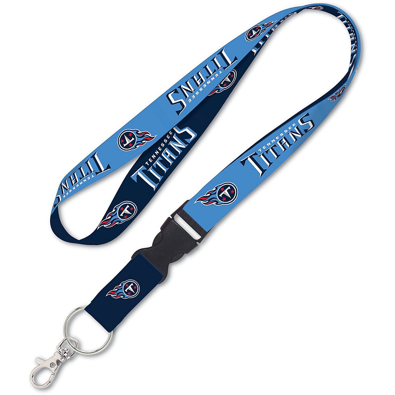 WinCraft Tennessee Titans Lanyard with Detachable Buckle                                                                         - view number 1