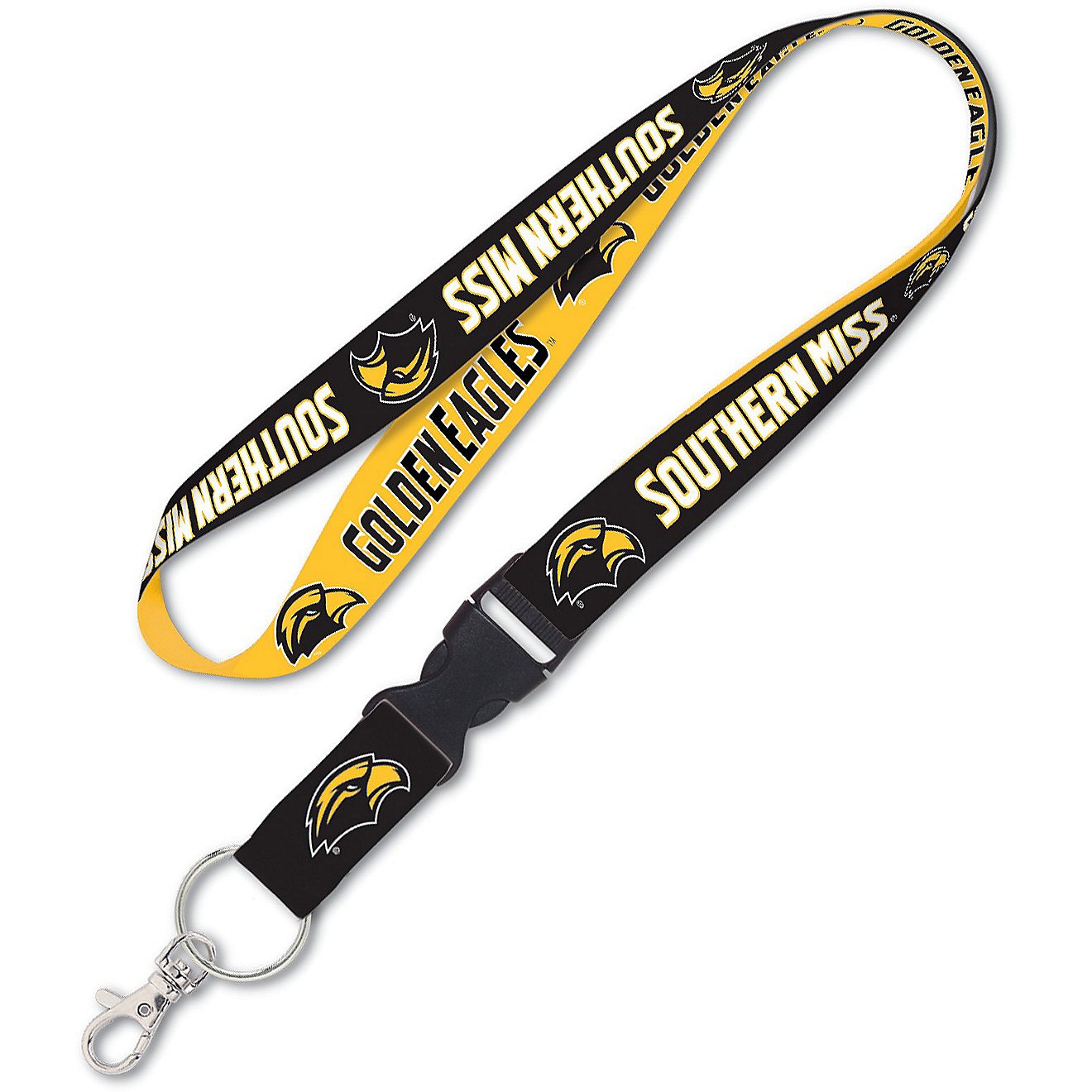 WinCraft University of Southern Mississippi Lanyard with Detachable Buckle                                                       - view number 1