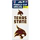 WinCraft Texas State University 4 in x 8 in Decal 2-Pack                                                                         - view number 1 image