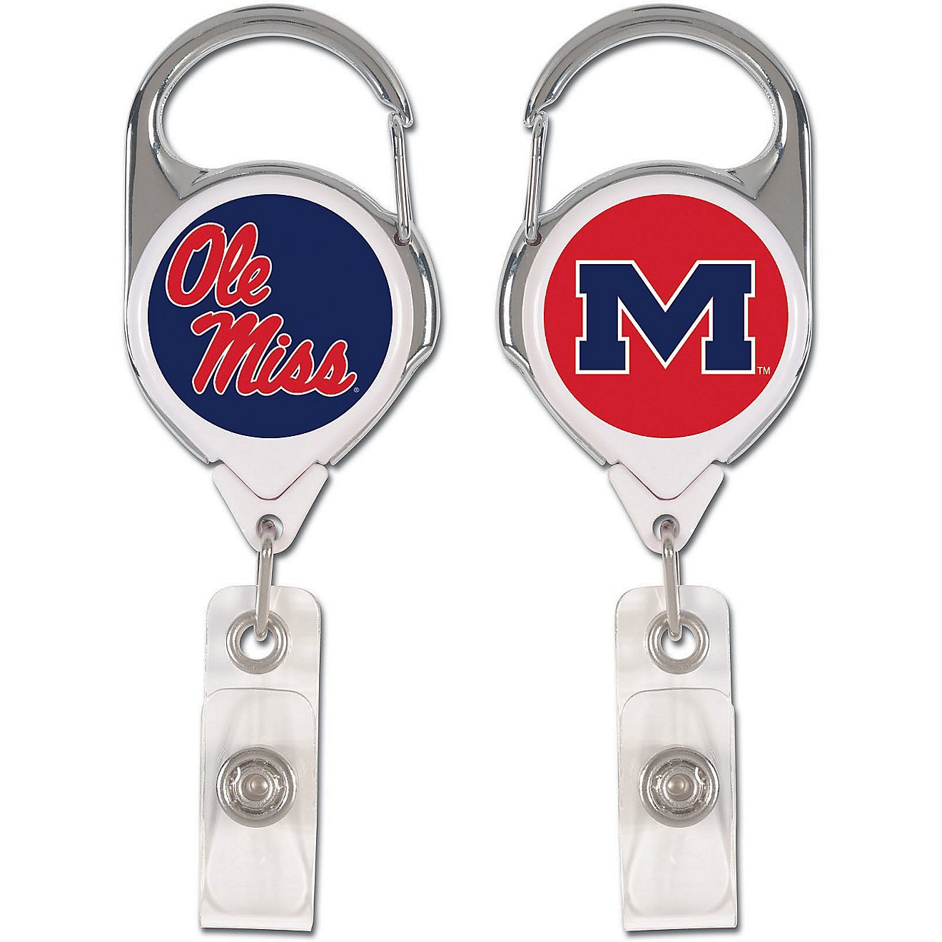 WinCraft University of Mississippi Premium Badge Holders 2-Pack                                                                  - view number 1