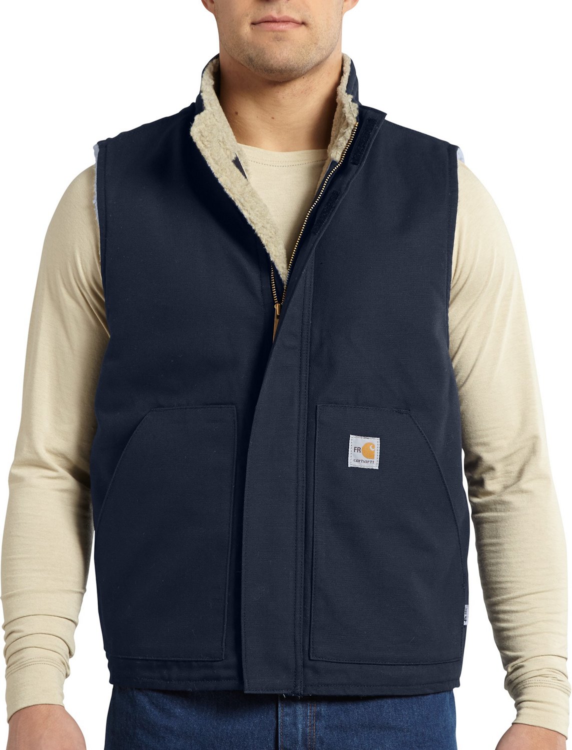 Carhartt Men's Flame-Resistant Mock Neck Vest | Academy