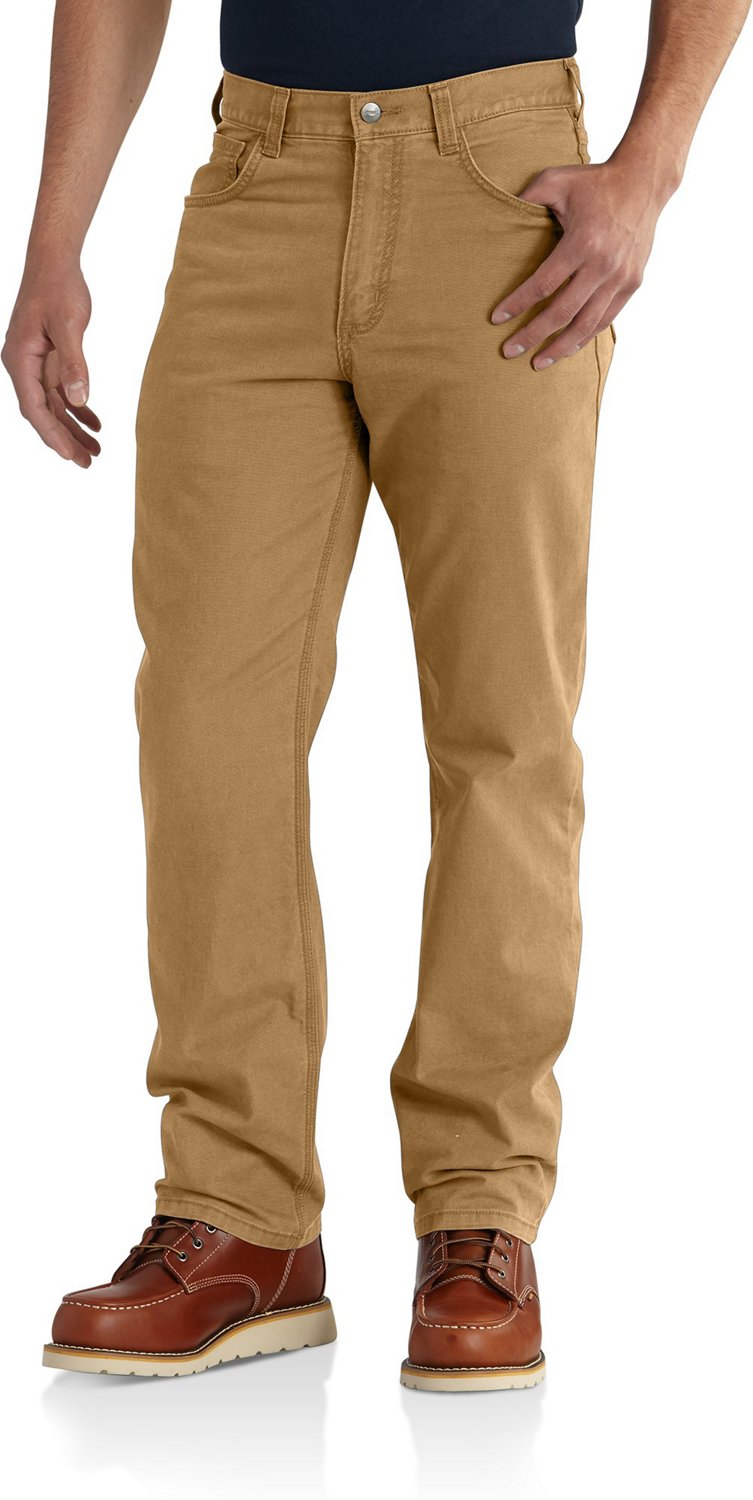 carhartt rugged khaki work pants