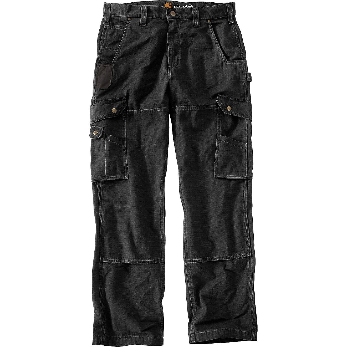 Carhartt Men's Cotton Ripstop Relaxed Fit Double-Front Cargo Work Pants                                                          - view number 2