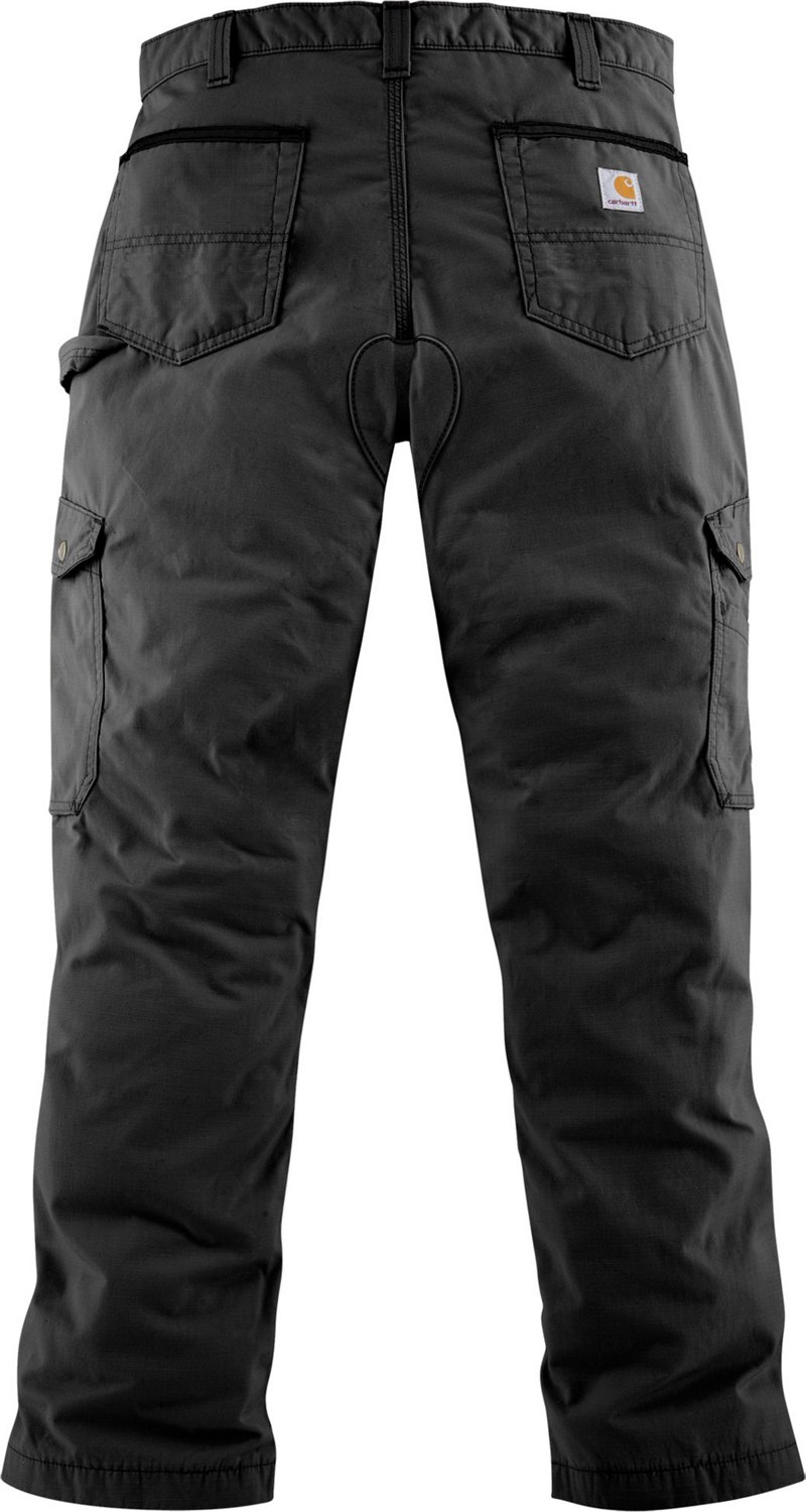 Carhartt Men's Cotton Ripstop Relaxed Fit Double-Front Cargo Work Pants ...