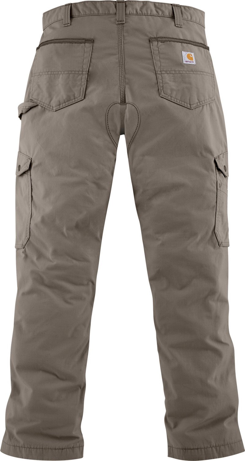 Carhartt Men's Cotton Ripstop Relaxed Fit Double-Front Cargo Work Pants