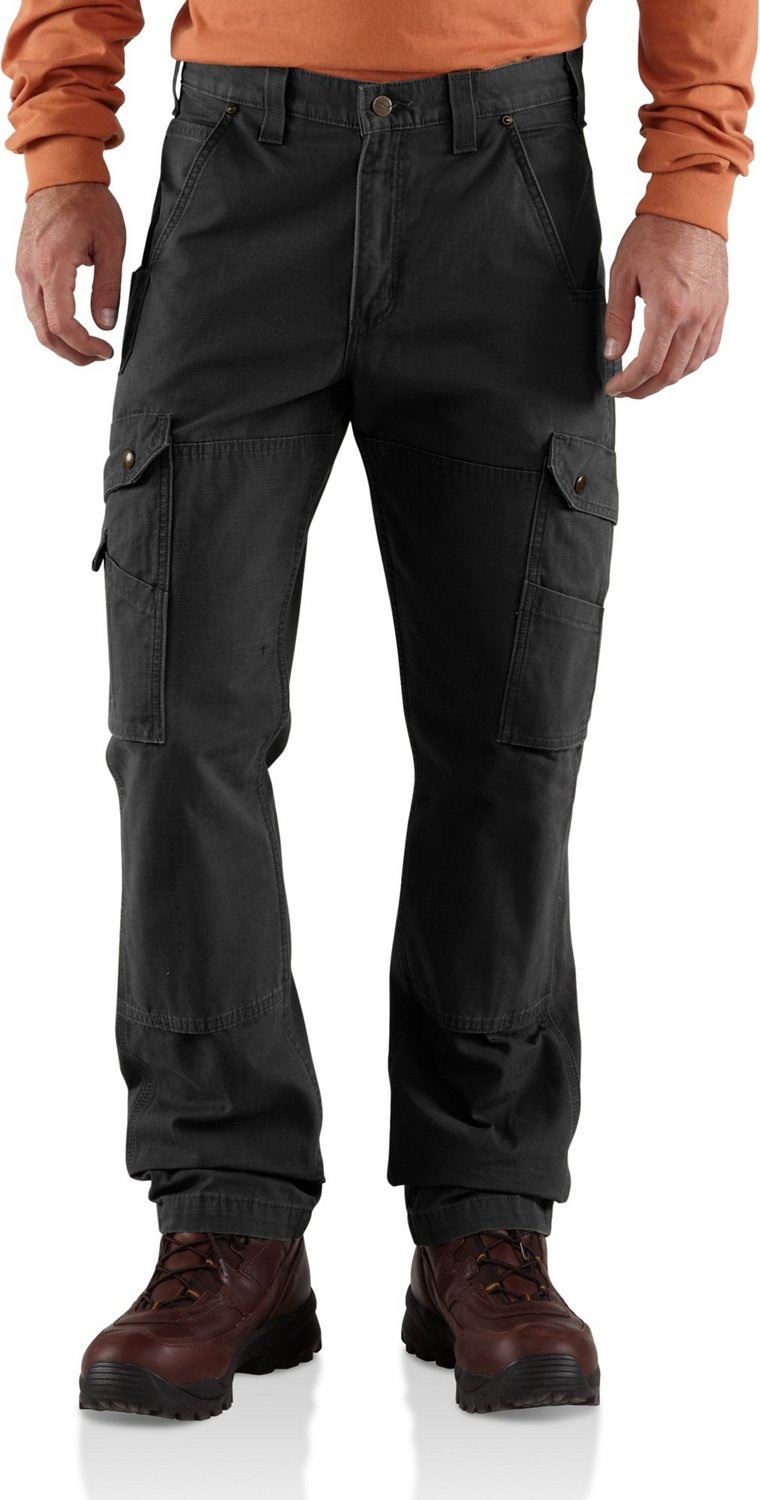 Carhartt Men's Cotton Ripstop Relaxed Fit DoubleFront Cargo Work Pants