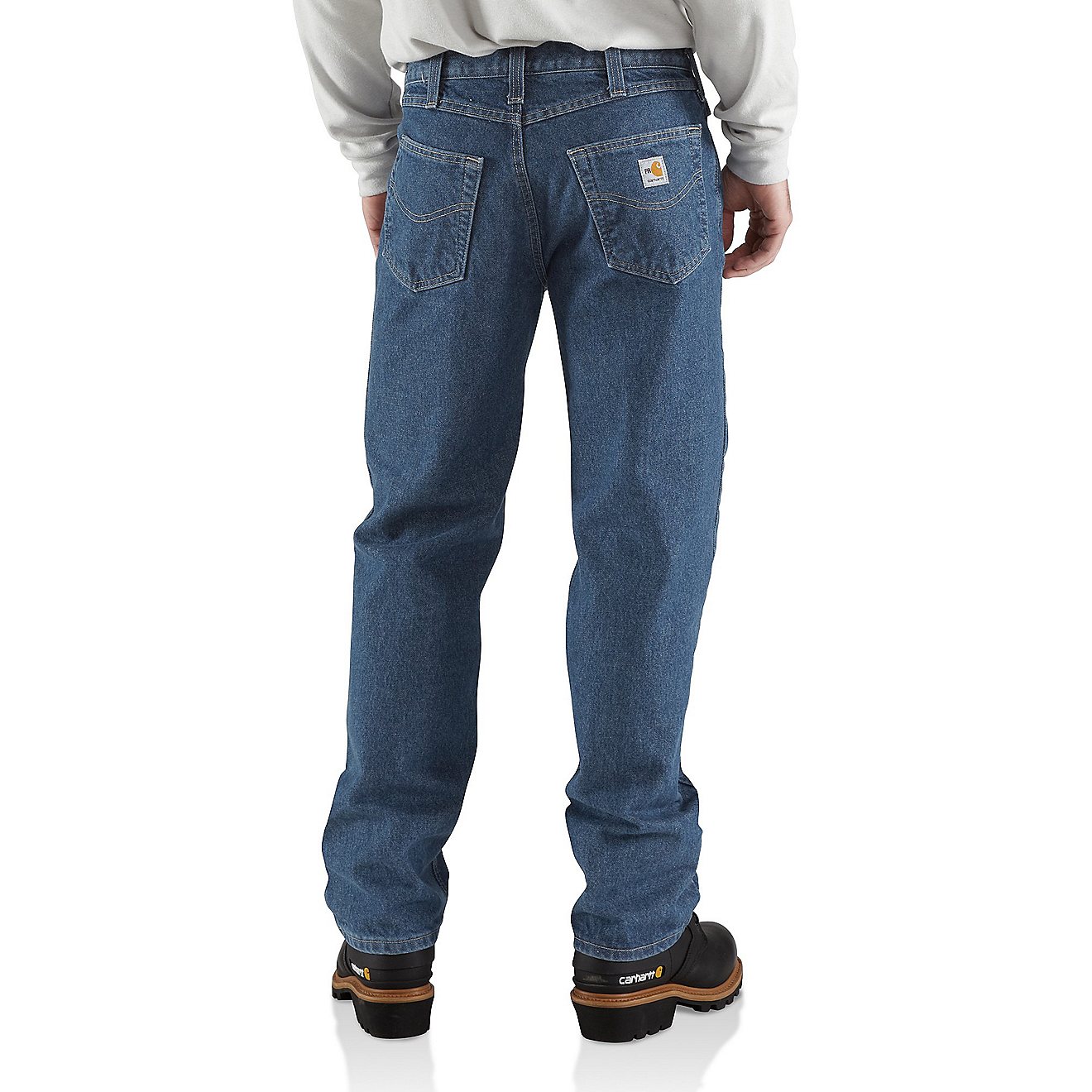 Carhartt Men's Flame-Resistant Relaxed Fit Utility Jeans                                                                         - view number 2