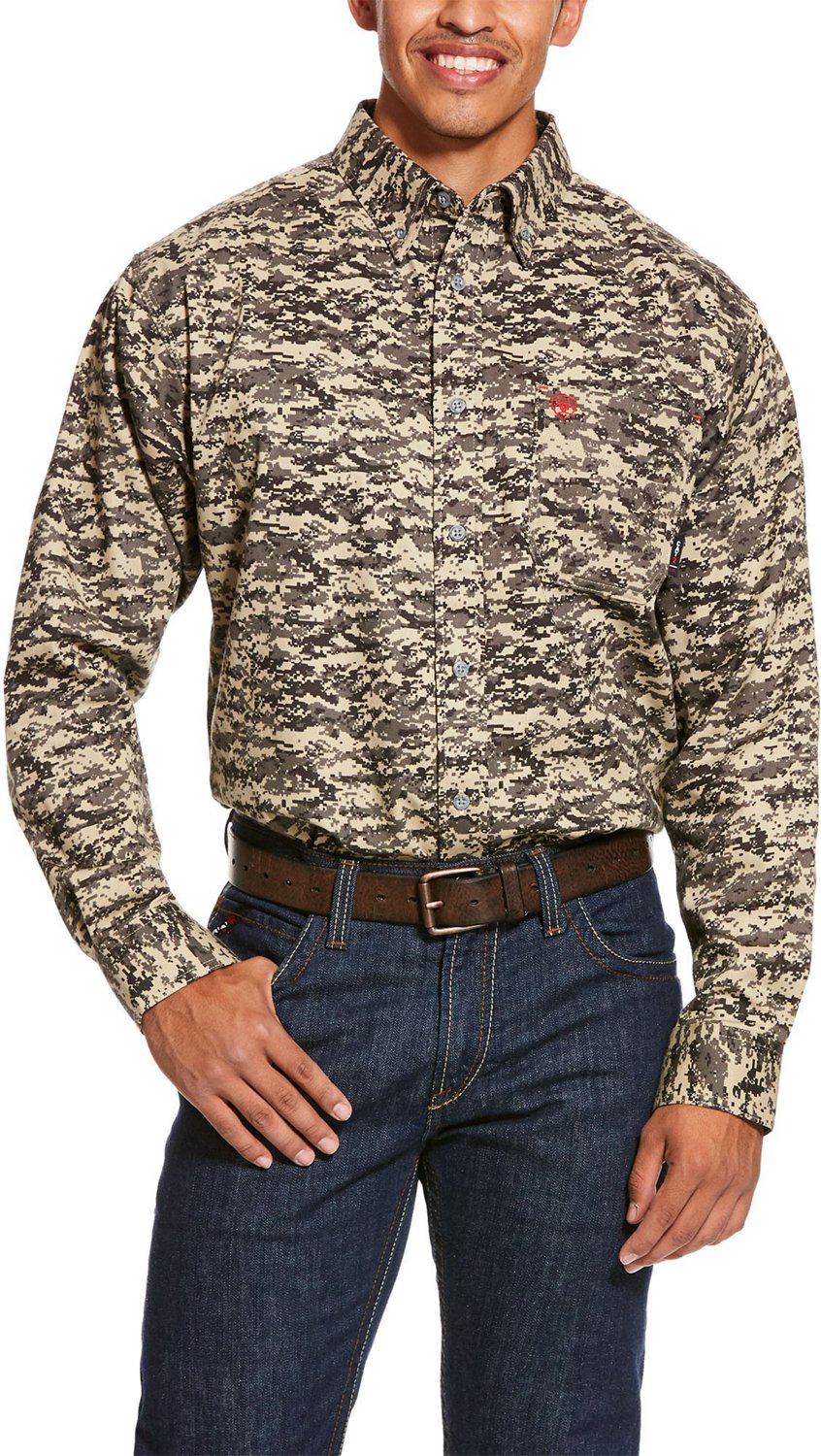 ariat camo fr shirt