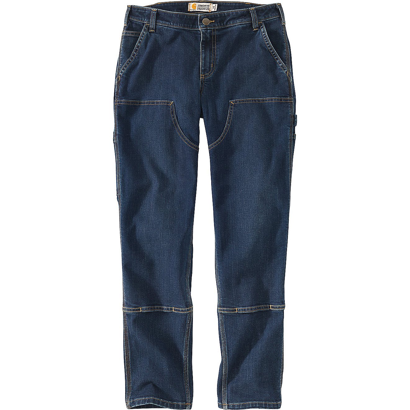Carhartt Women's Double-Front Straight Fit Work Jeans                                                                            - view number 3