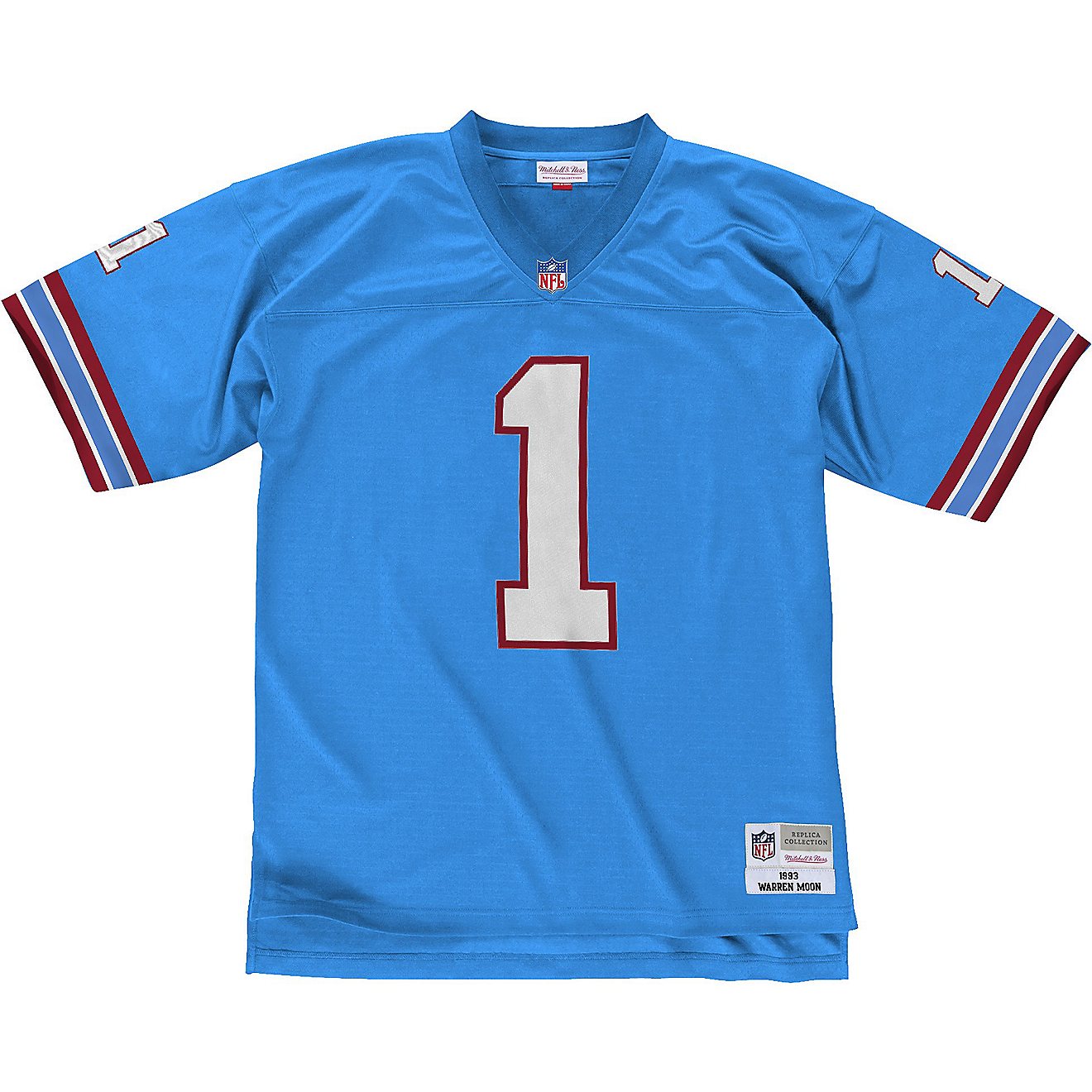 Mitchell & Ness Men's Houston Oilers Moon Replica Jersey                                                                         - view number 2
