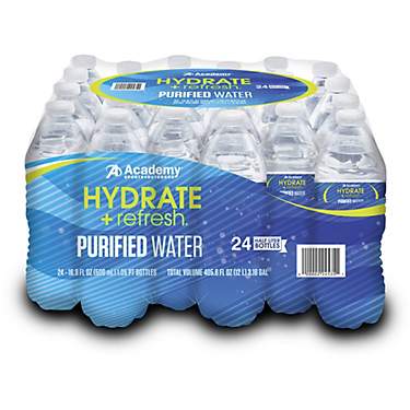 Academy Sports + Outdoors 16.9 OZ WATER 24PK                                                                                    