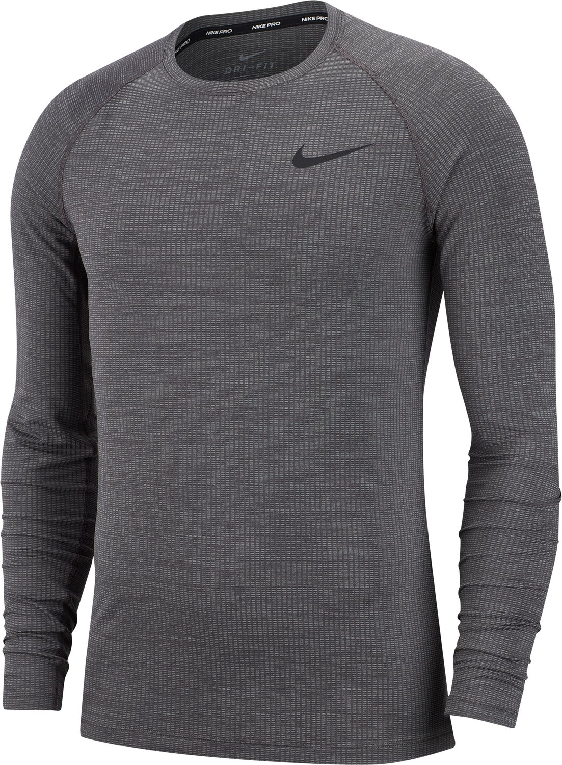 Nike Men S Pro Long Sleeve Fitted Training Top Academy