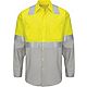 Red Kap Men's Hi-Visibility Colorblock Ripstop Type R Class 2 Long Sleeve Work Shirt                                             - view number 1 image