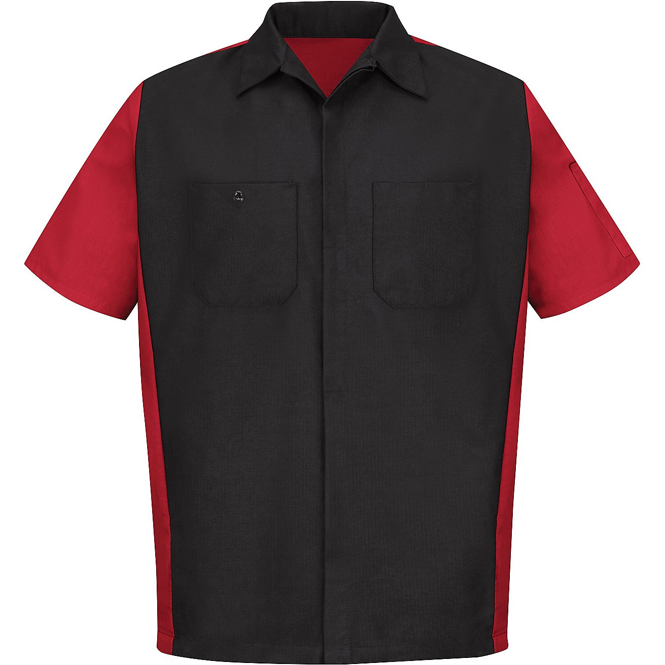 Red Kap Men's 2-Tone Crew Short Sleeve Shirt                                                                                     - view number 1
