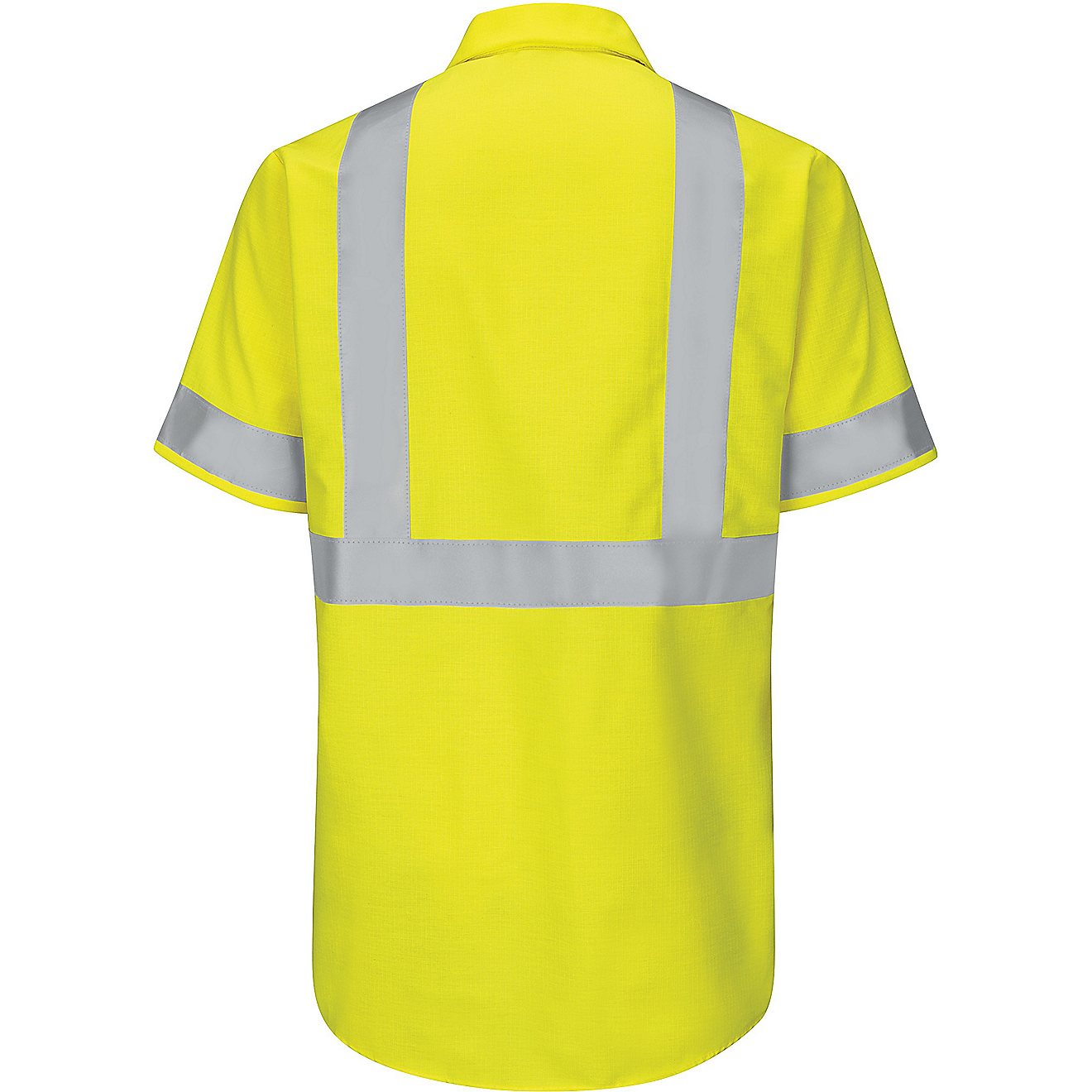 Red Kap Men's Hi-Visibility Ripstop Type R Class 3 Short Sleeve Work Shirt                                                       - view number 2