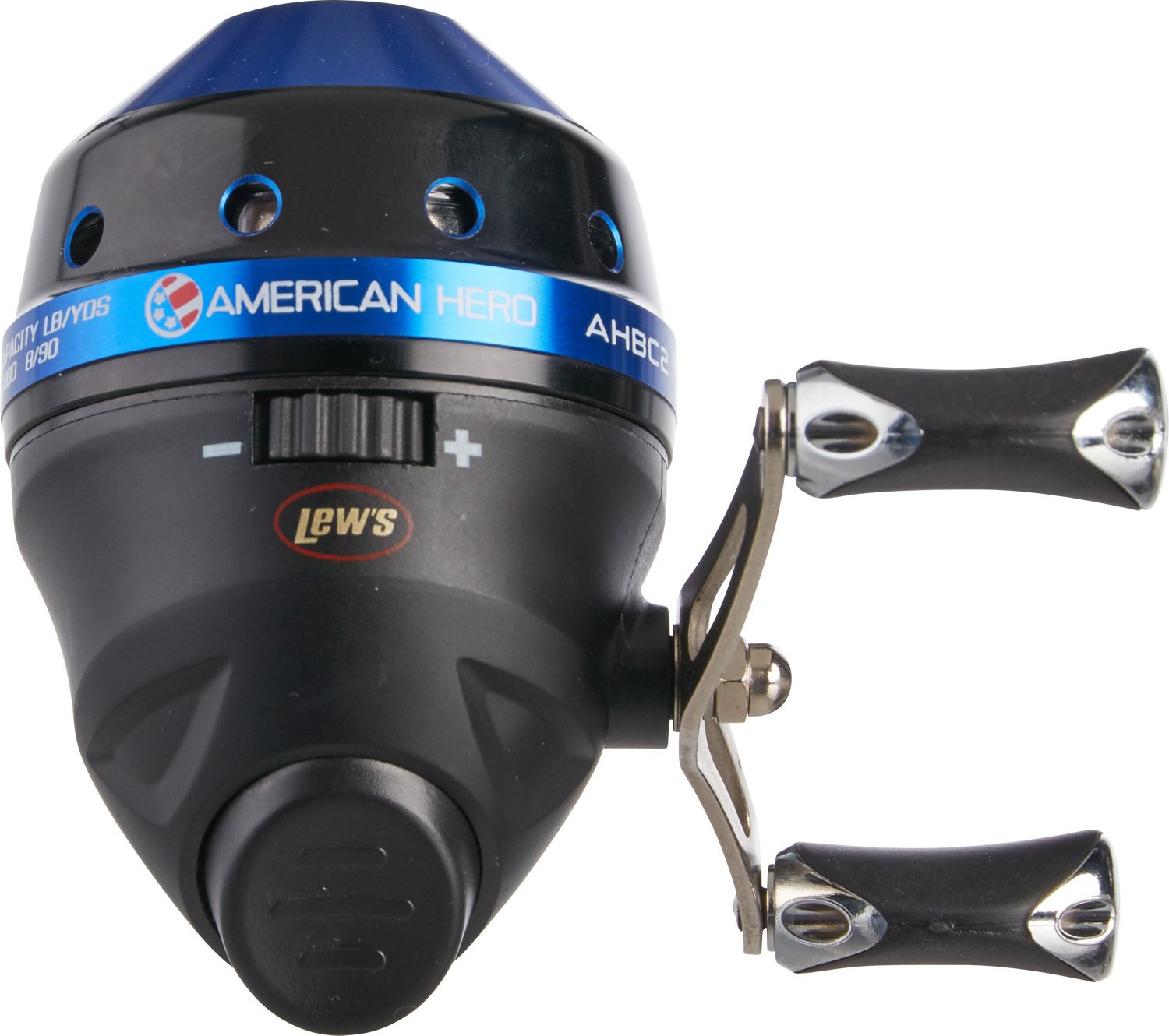 Lew's American Hero AHBC2C Metal Cone Spincast Reel Academy